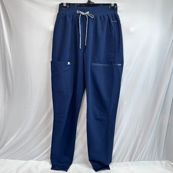 Fabletics Scrub Joggers Navy XS, On-Call 4-Pocket Pants | Brand New - Picture 2 of 9